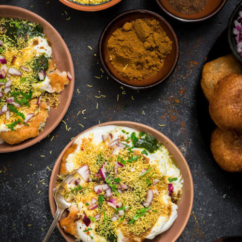 Dahi Tikki Chat
