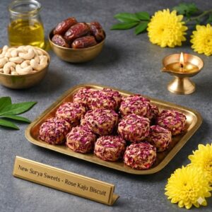 Rose Kaju Biscuit